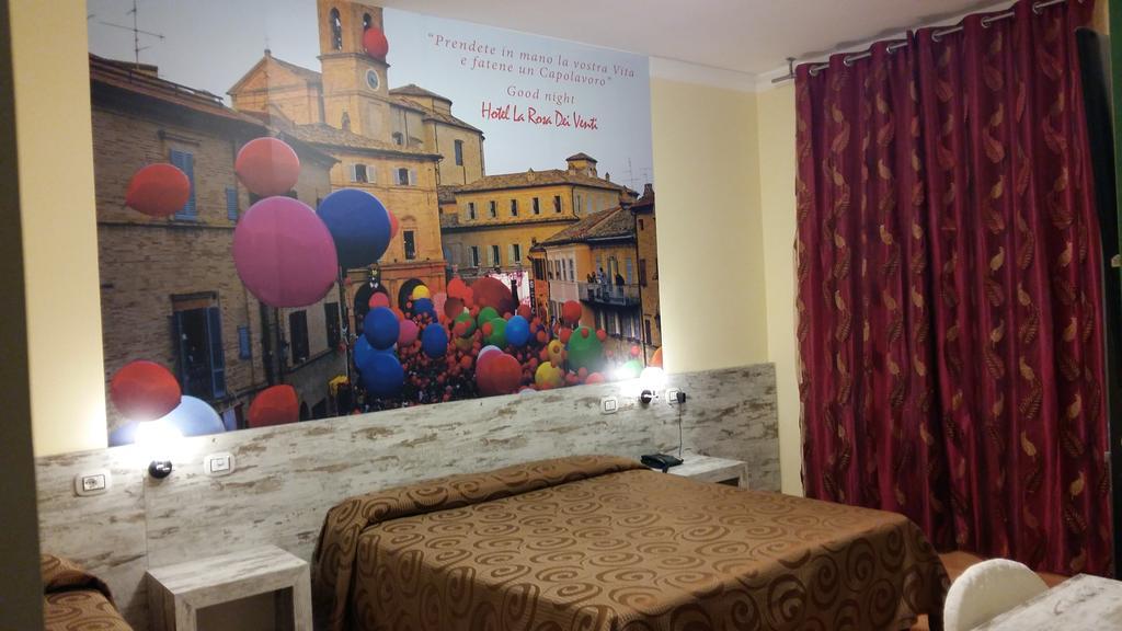 Hotel La Rosa Dei Venti Monte San Giusto Eksteriør bilde